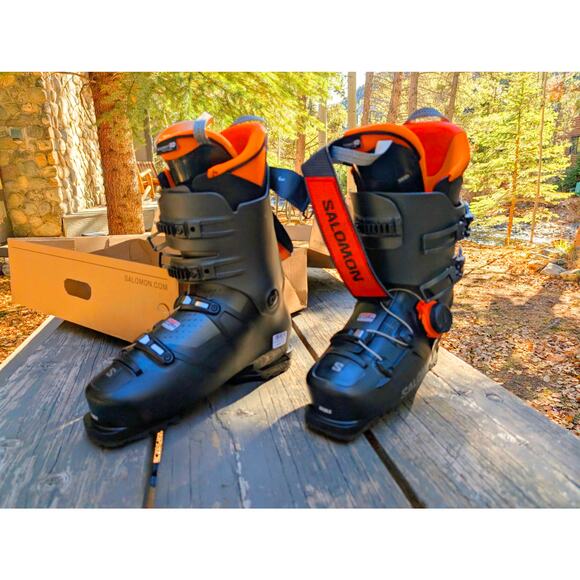 LIKE NEW 2026 Salomon Supra BOA 110 GW Ski Boots | Size 28.5 | Used 1 Day! - Picture 3 of 11